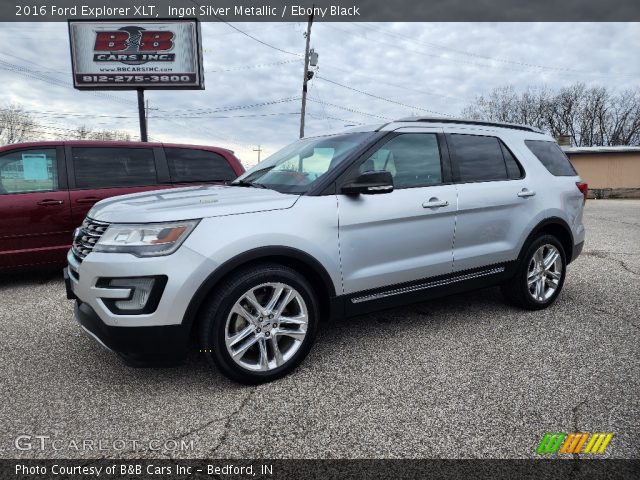 2016 Ford Explorer XLT in Ingot Silver Metallic