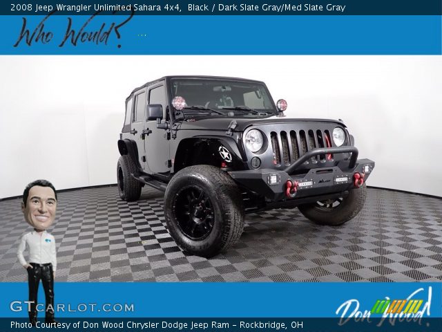 2008 Jeep Wrangler Unlimited Sahara 4x4 in Black