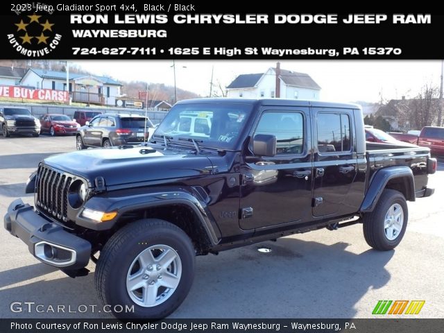 2023 Jeep Gladiator Sport 4x4 in Black