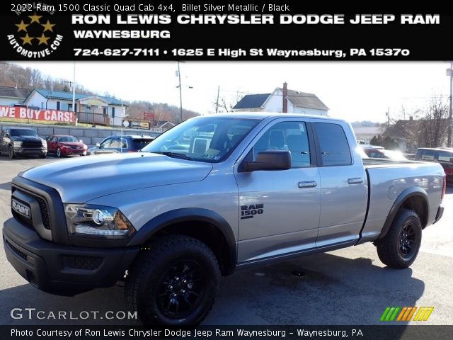 2022 Ram 1500 Classic Quad Cab 4x4 in Billet Silver Metallic