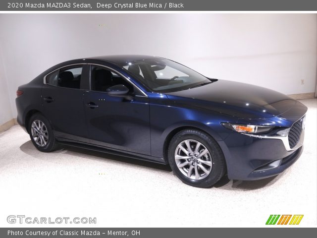 2020 Mazda MAZDA3 Sedan in Deep Crystal Blue Mica