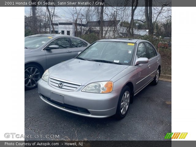 2001 Honda Civic EX Sedan in Satin Silver Metallic