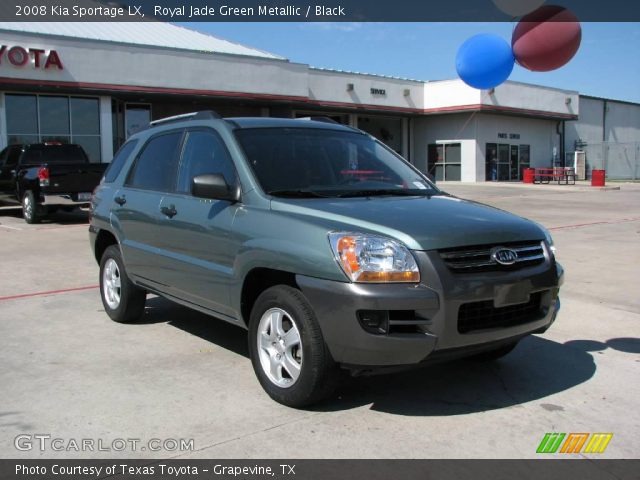 2008 Kia Sportage LX in Royal Jade Green Metallic