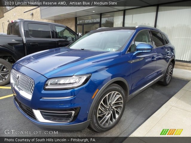 2020 Lincoln Nautilus Reserve AWD in Artisan Blue