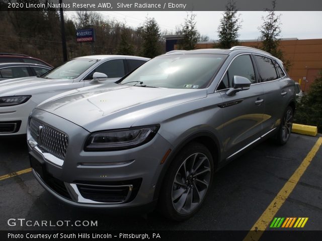 2020 Lincoln Nautilus Reserve AWD in Silver Radiance