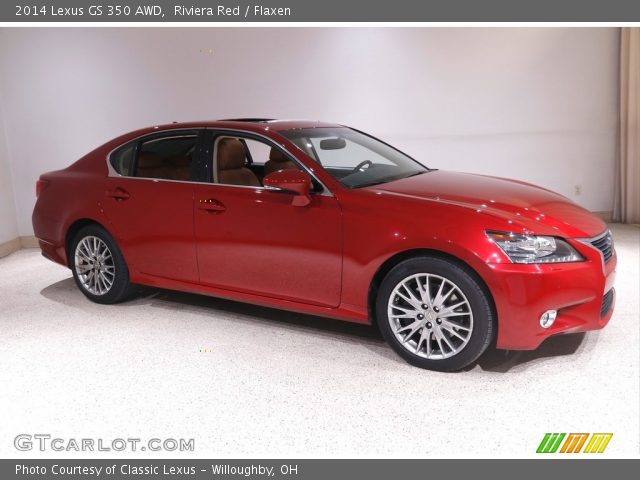 2014 Lexus GS 350 AWD in Riviera Red
