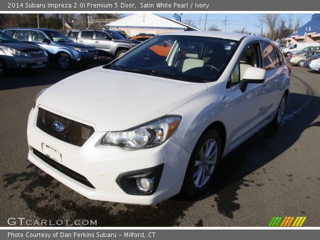 2014 Subaru Impreza 2.0i Premium 5 Door in Satin White Pearl