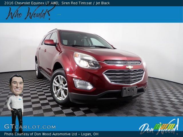 2016 Chevrolet Equinox LT AWD in Siren Red Tintcoat