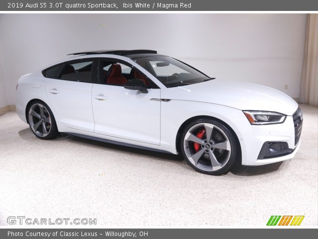 2019 Audi S5 3.0T quattro Sportback in Ibis White