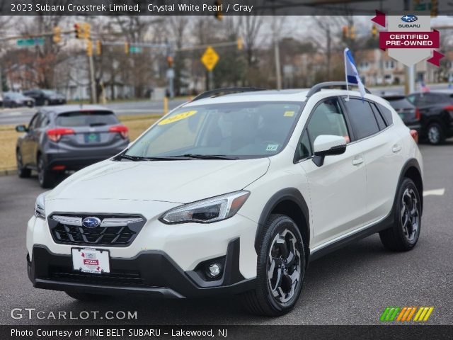 2023 Subaru Crosstrek Limited in Crystal White Pearl