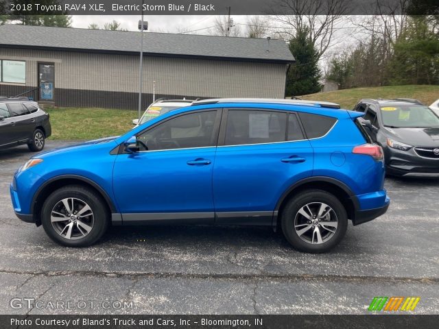 2018 Toyota RAV4 XLE in Electric Storm Blue