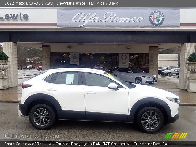 2022 Mazda CX-30 S AWD in Snowflake White Pearl Mica