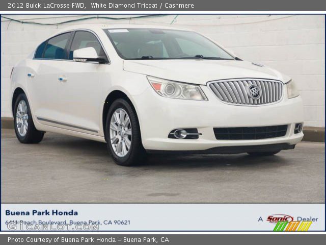 2012 Buick LaCrosse FWD in White Diamond Tricoat