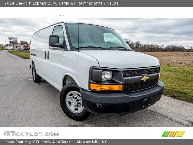 2014 Chevrolet Express 2500 Cargo WT in Summit White