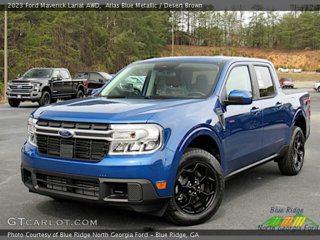 2023 Ford Maverick Lariat AWD in Atlas Blue Metallic