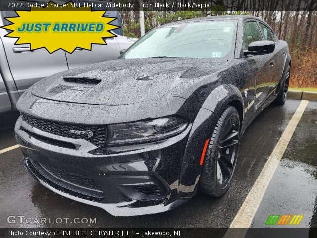 2022 Dodge Charger SRT Hellcat Widebody in Pitch Black