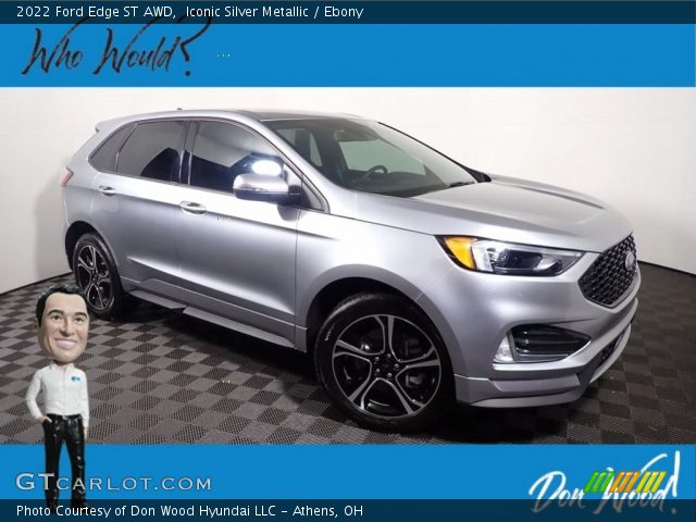 2022 Ford Edge ST AWD in Iconic Silver Metallic