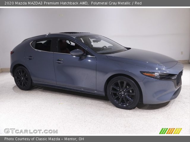 2020 Mazda MAZDA3 Premium Hatchback AWD in Polymetal Gray Metallic