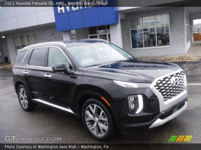 2021 Hyundai Palisade SEL AWD in Becketts Black