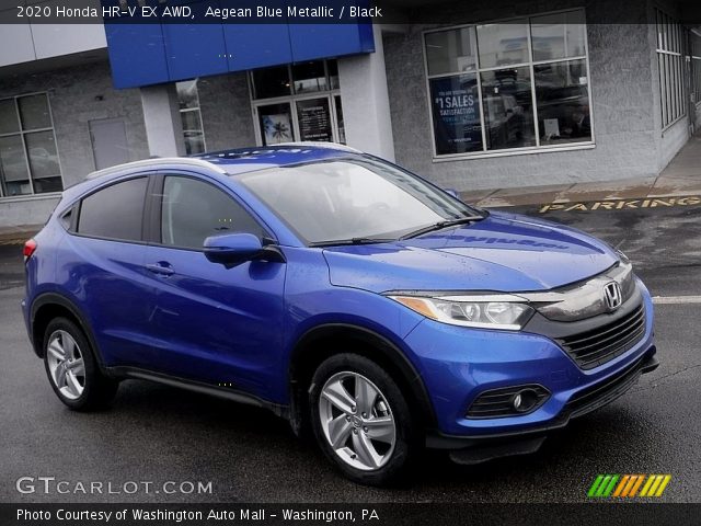 2020 Honda HR-V EX AWD in Aegean Blue Metallic