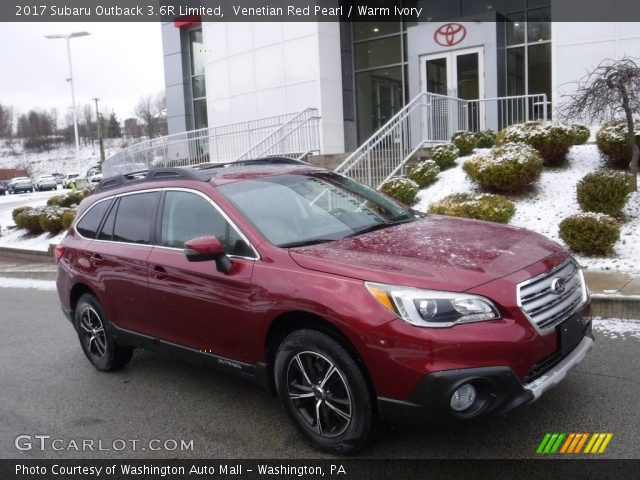 2017 Subaru Outback 3.6R Limited in Venetian Red Pearl