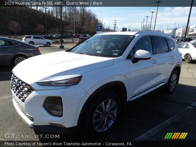 2020 Hyundai Santa Fe SEL AWD in Quartz White