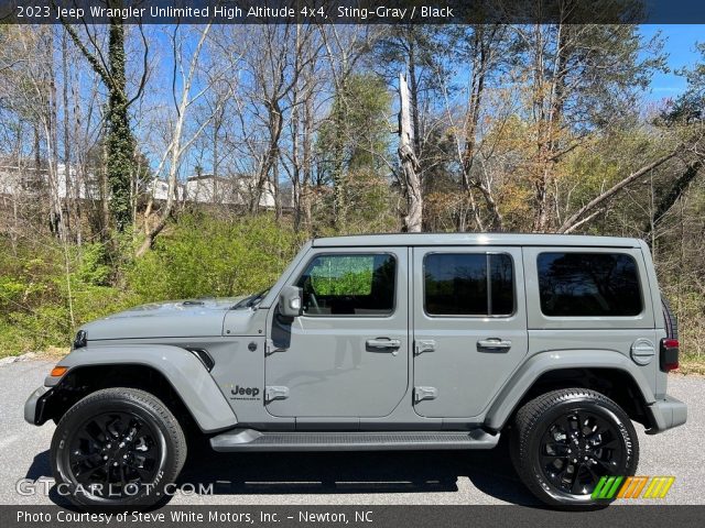 2023 Jeep Wrangler Unlimited High Altitude 4x4 in Sting-Gray