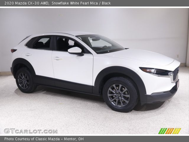 2020 Mazda CX-30 AWD in Snowflake White Pearl Mica