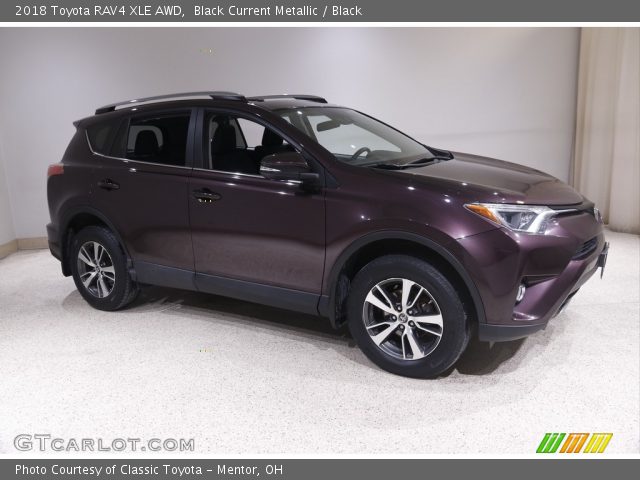 2018 Toyota RAV4 XLE AWD in Black Current Metallic
