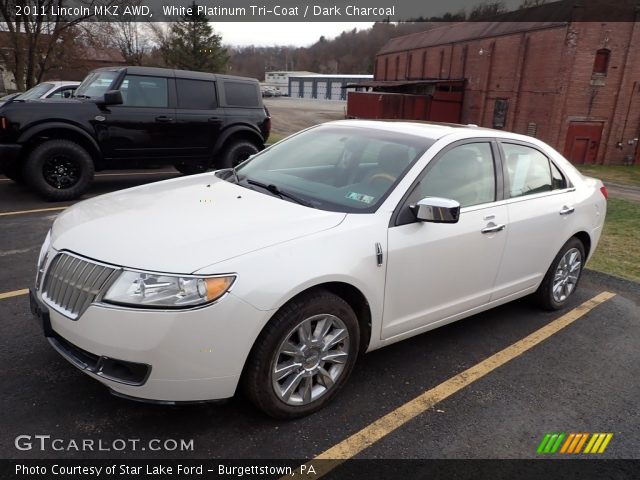 2011 Lincoln MKZ AWD in White Platinum Tri-Coat