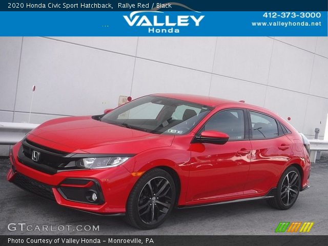 2020 Honda Civic Sport Hatchback in Rallye Red