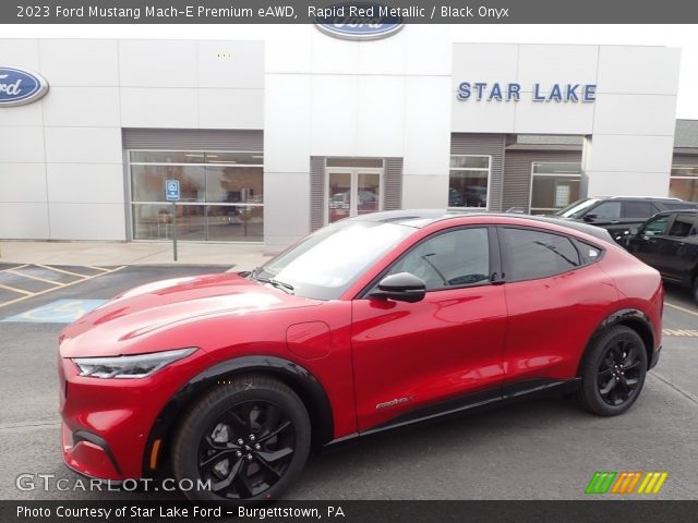 2023 Ford Mustang Mach-E Premium eAWD in Rapid Red Metallic
