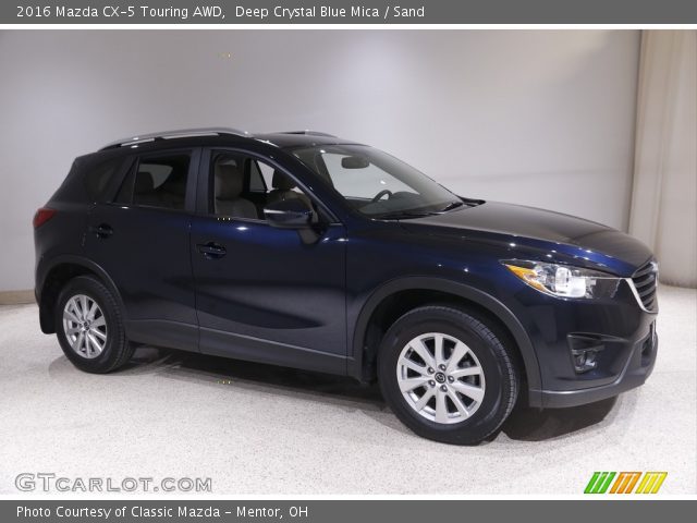 2016 Mazda CX-5 Touring AWD in Deep Crystal Blue Mica