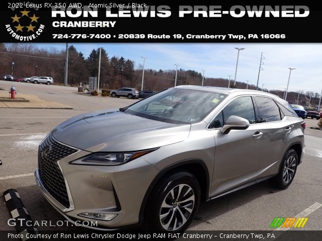 2022 Lexus RX 350 AWD in Atomic Silver