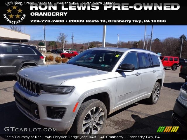 2021 Jeep Grand Cherokee L Overland 4x4 in Silver Zynith