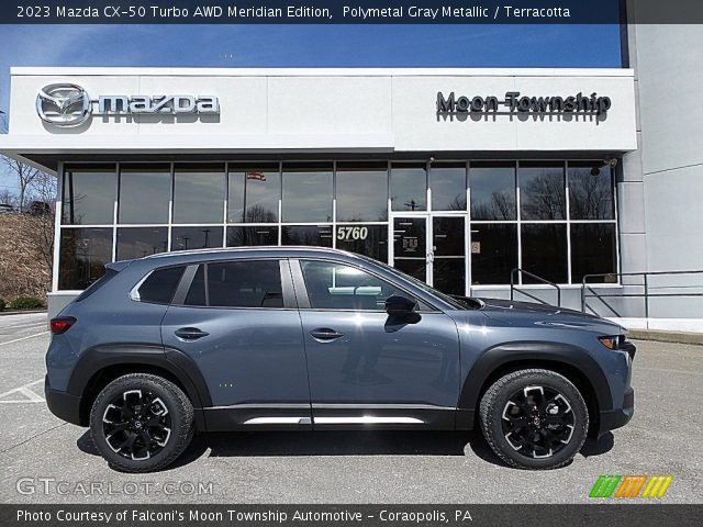 2023 Mazda CX-50 Turbo AWD Meridian Edition in Polymetal Gray Metallic