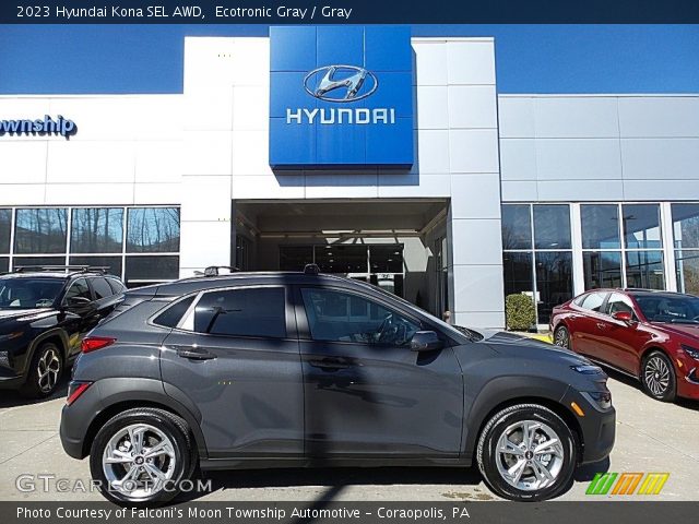 2023 Hyundai Kona SEL AWD in Ecotronic Gray