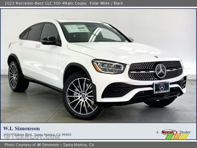 2023 Mercedes-Benz GLC 300 4Matic Coupe in Polar White