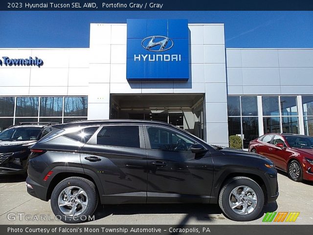 2023 Hyundai Tucson SEL AWD in Portofino Gray