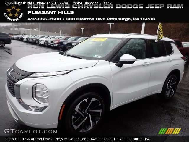 2022 Mitsubishi Outlander SEL S-AWC in White Diamond
