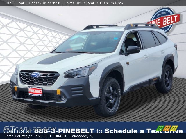 2023 Subaru Outback Wilderness in Crystal White Pearl