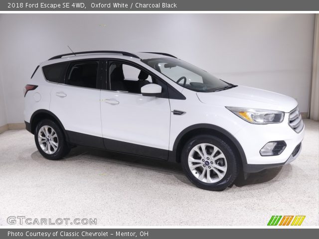 2018 Ford Escape SE 4WD in Oxford White