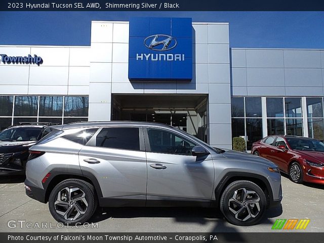 2023 Hyundai Tucson SEL AWD in Shimmering Silver