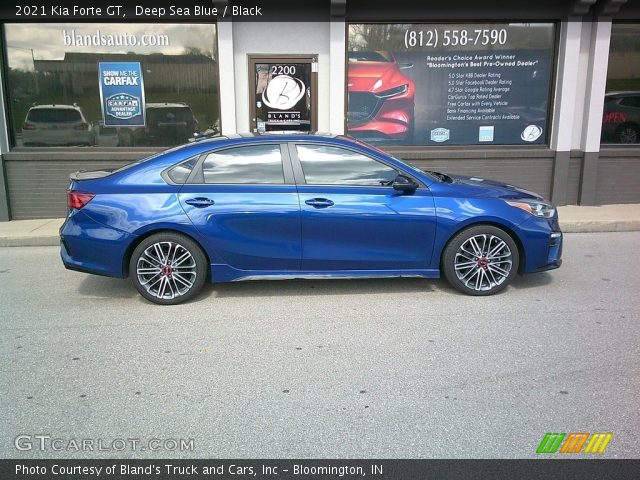 2021 Kia Forte GT in Deep Sea Blue