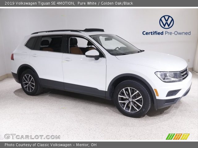 2019 Volkswagen Tiguan SE 4MOTION in Pure White