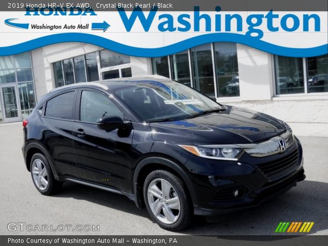 2019 Honda HR-V EX AWD in Crystal Black Pearl