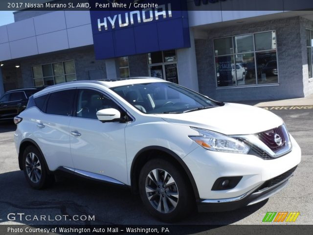 2017 Nissan Murano SL AWD in Pearl White