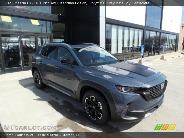 2023 Mazda CX-50 Turbo AWD Meridian Edition in Polymetal Gray Metallic