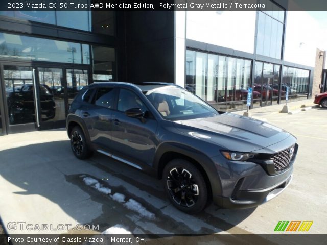 2023 Mazda CX-50 Turbo AWD Meridian Edition in Polymetal Gray Metallic