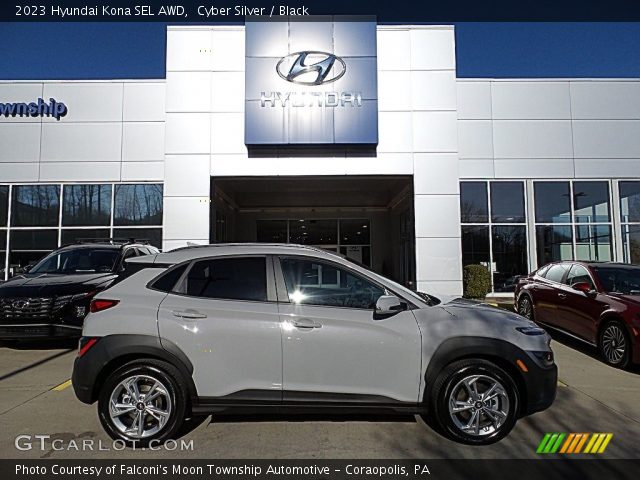 2023 Hyundai Kona SEL AWD in Cyber Silver